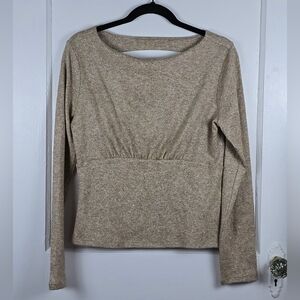 Banana Republic Factory Gold Knit Top M
